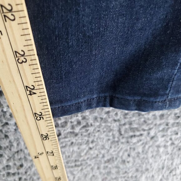 Democracy Jeans Womens 8 Blue Ab Solution Mid-Rise Skinny Stretch Denim - Picture 6 of 9